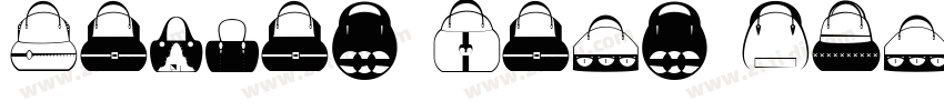 Canvas Bags Regular字体转换